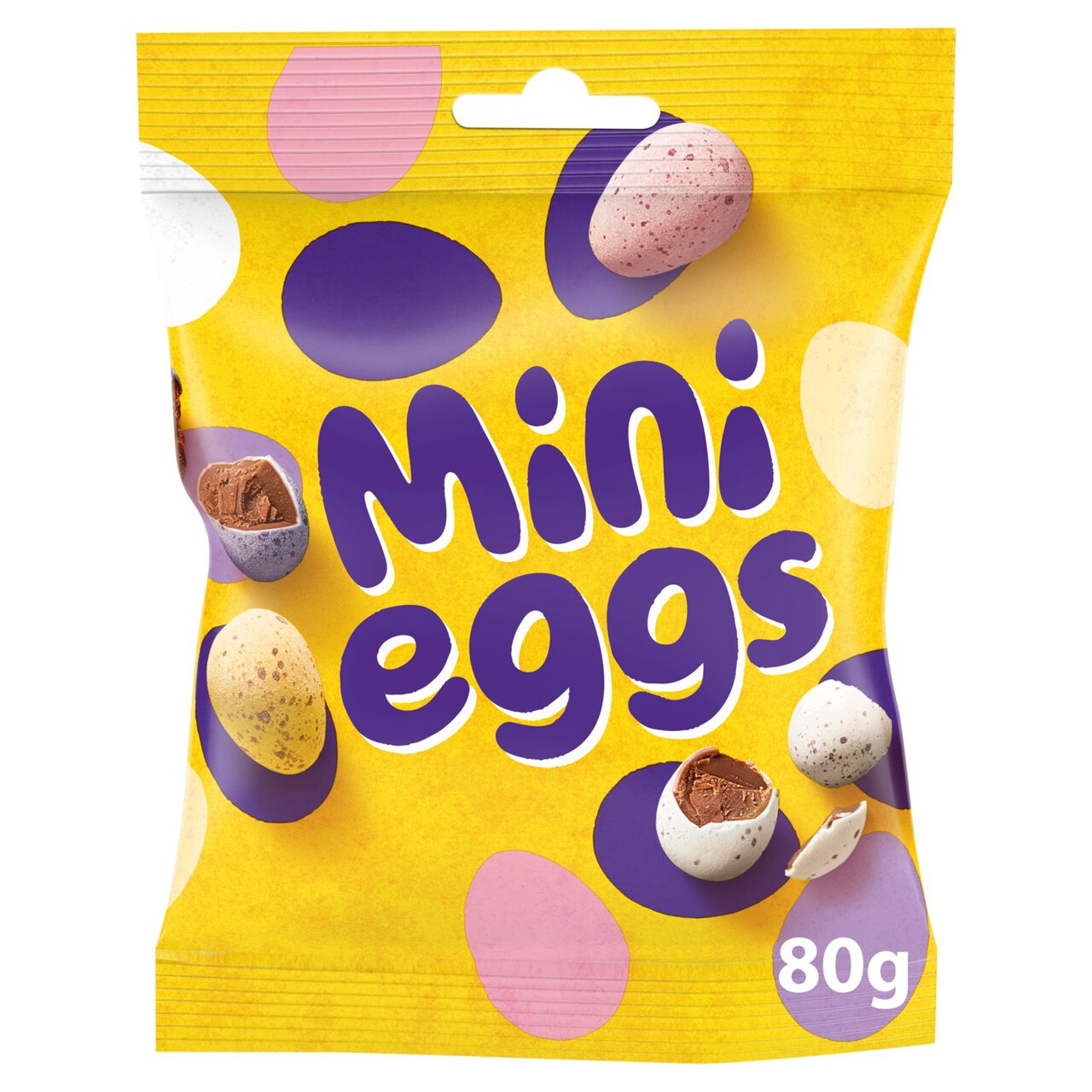 Cadbury Milk Chocolate Mini Eggs Bag 80g