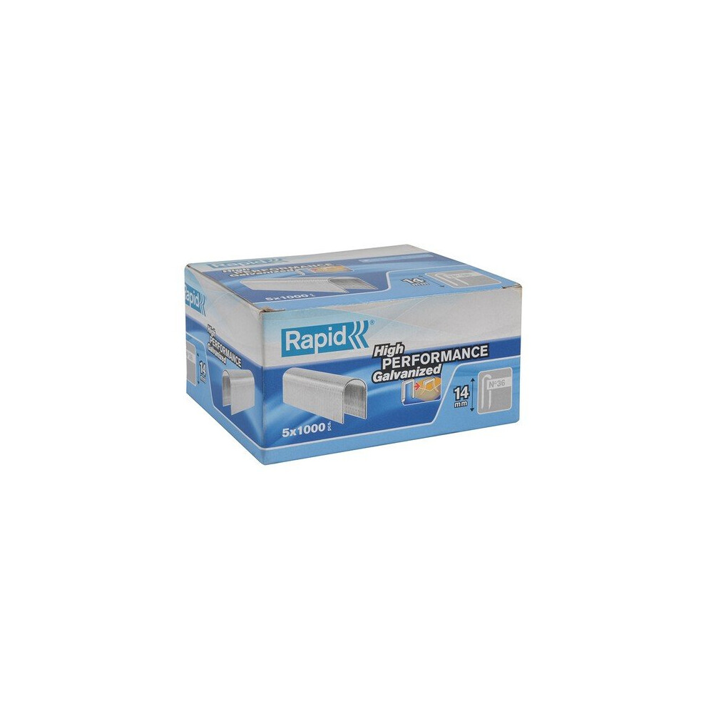 Rapid Agrafes & clous 36 NO.36 14MM 5000ST