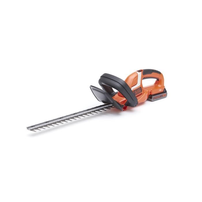 Black & Decker Tagliasiepi a batteria Litio 18V 2ah lama 45cm GTC1845L20