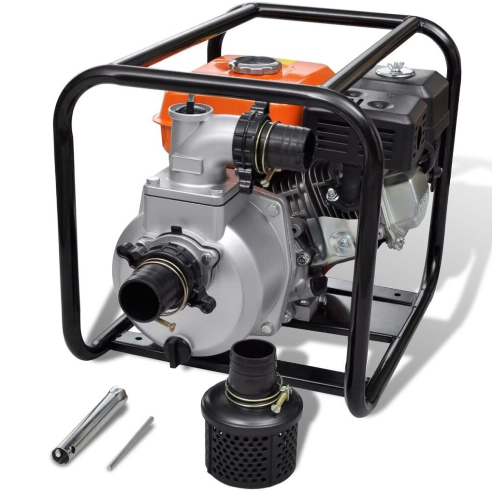 VidaXL Petrol Engine Water Pump 80 mm Connection 4800 W