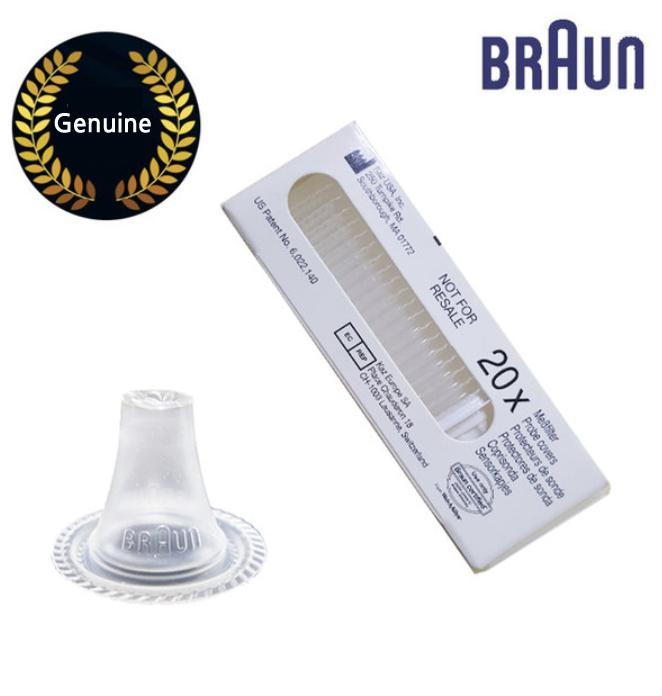 MIRAVIEW 100ea(5box)braun Genuine Thermoscan Thermometer Probe Lens Filters Ear Cover Cap 100ea(5box) For Irt/6030/6520/4520/3520/3020 ▶100ea(5box)◀