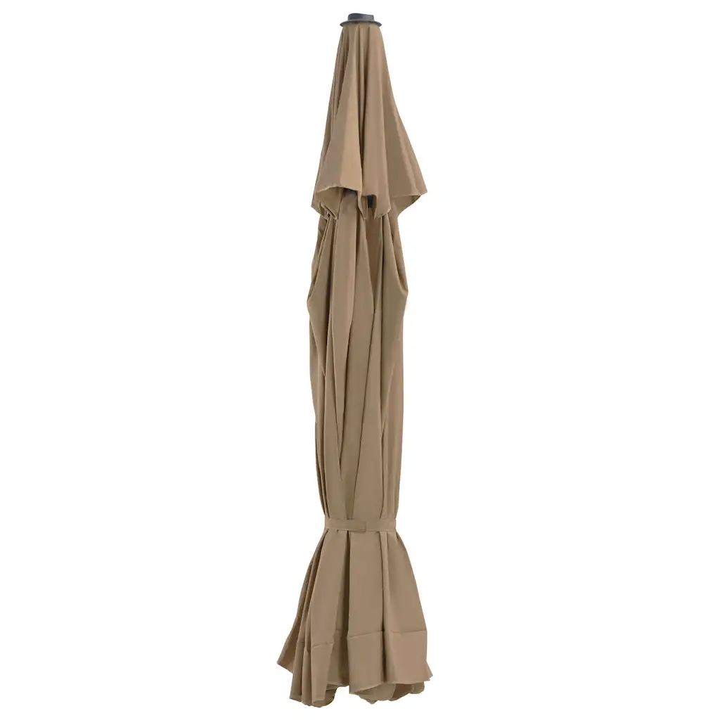 VidaXL Replacement Fabric for Outdoor Parasol Taupe 500 cm