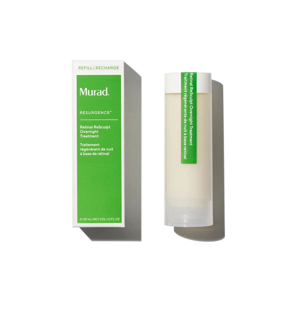 Murad Retinal ReSculpt Overnight Treatment Refill - Resurgence Anti-Aging Serum for Lines and Wrinkles - Encapsulated Vitamin A Skin Care for Smoothin