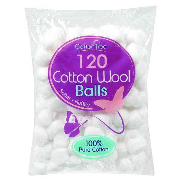  Cotton Balls - Pack Of 120