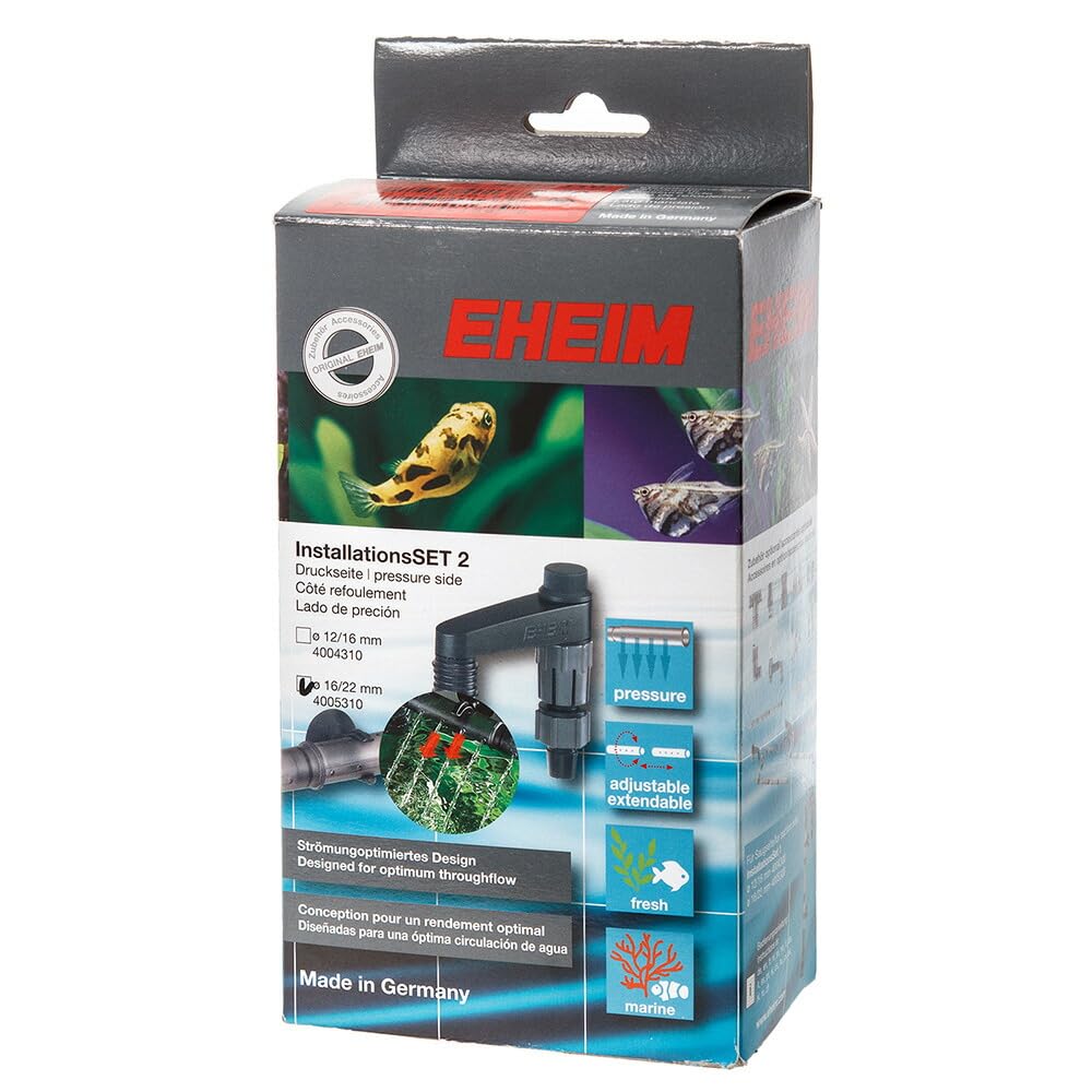 EHEIM Filter Installation Sets- Viewing 4005310 (set 2) 16mm/22mm