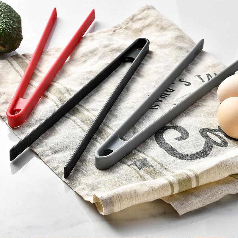 Mtma Food Grade Silicone Grill Tongs Non-Stick Heat Resistant Food Bread Clip BBQ Salad Steak Pasta Clip Kitchen Accessories