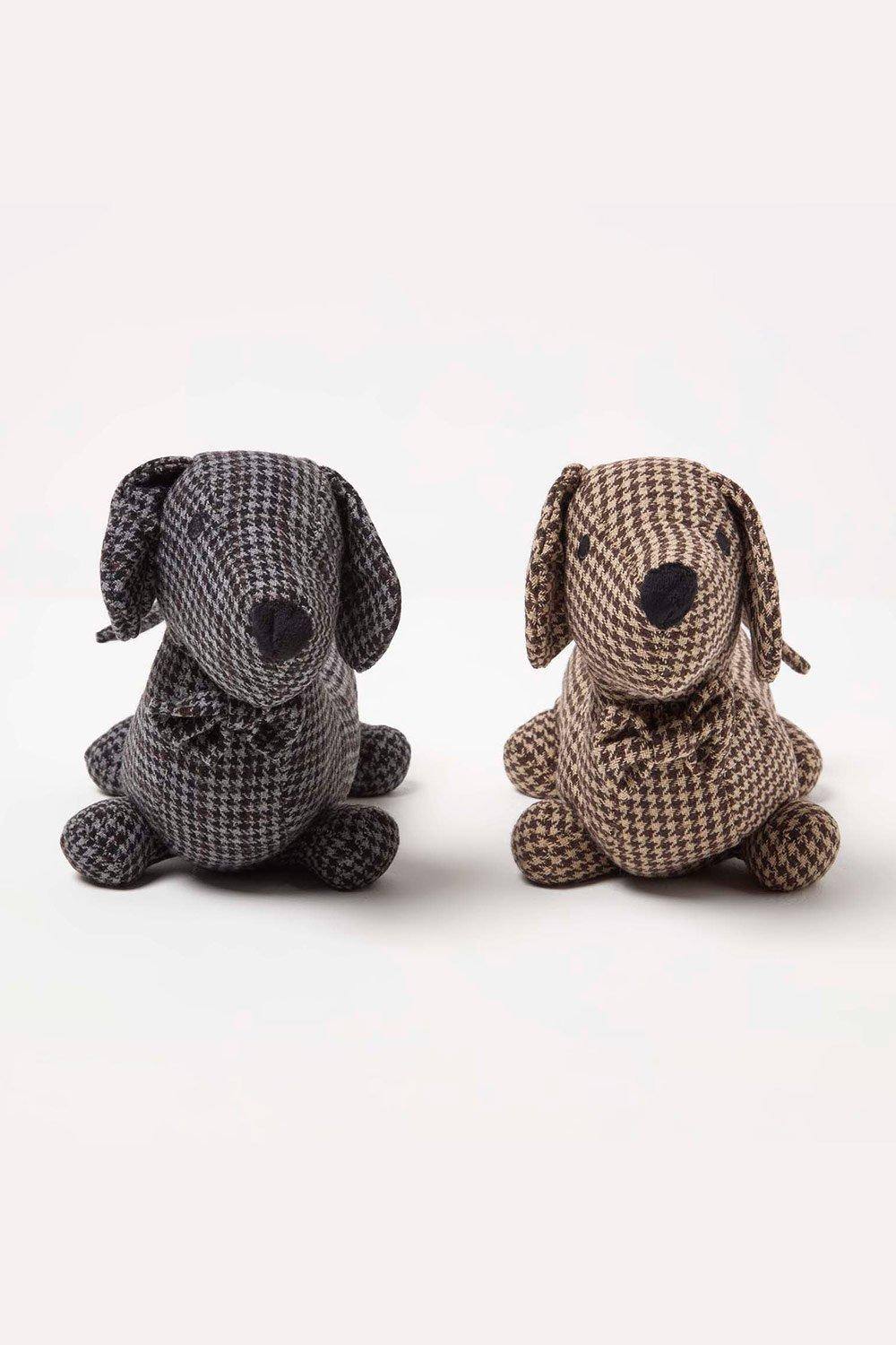 Homescapes Dog Door Stop - Set Of 2 - Animal Door Stops