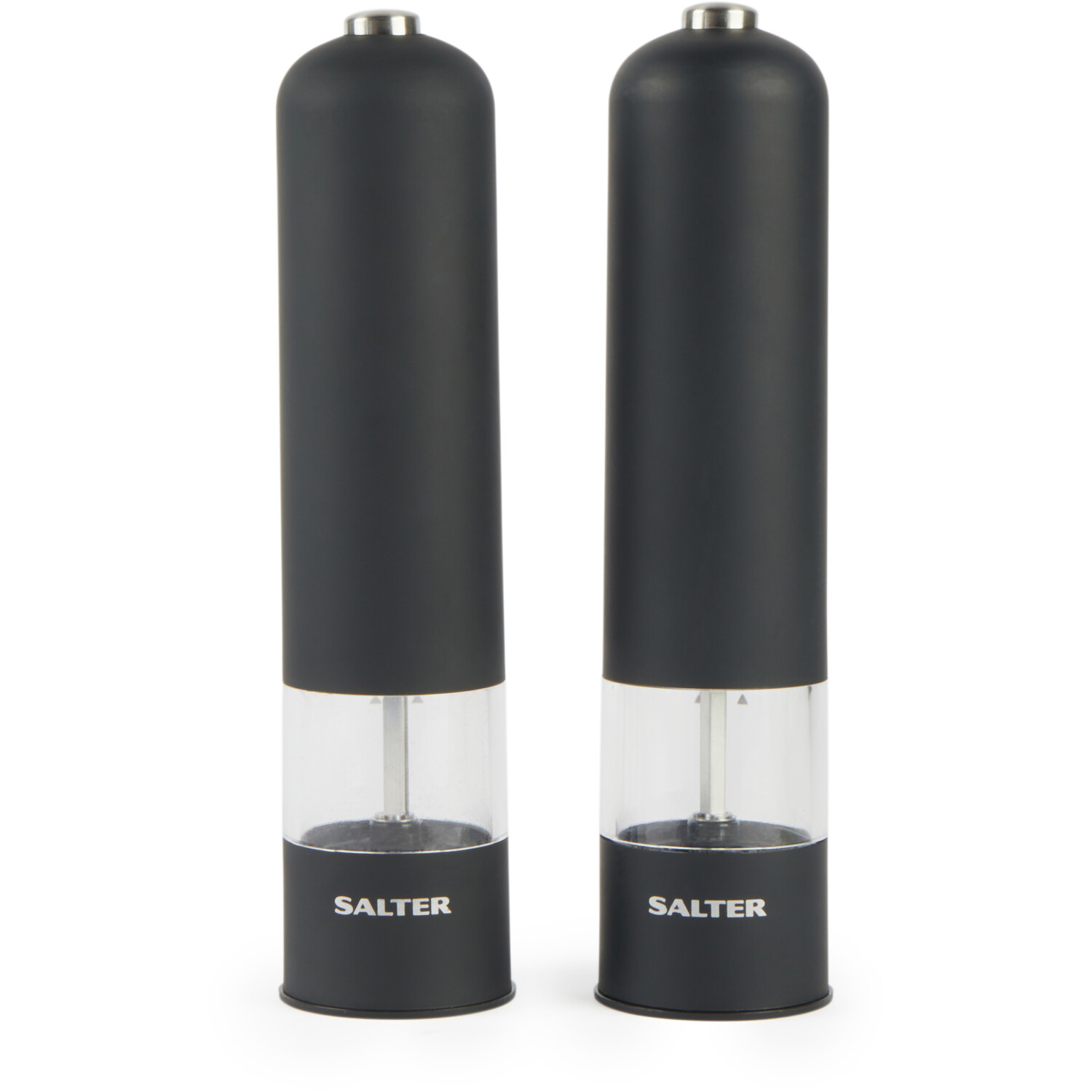 Salter Matte Electronic Mill Set - Black