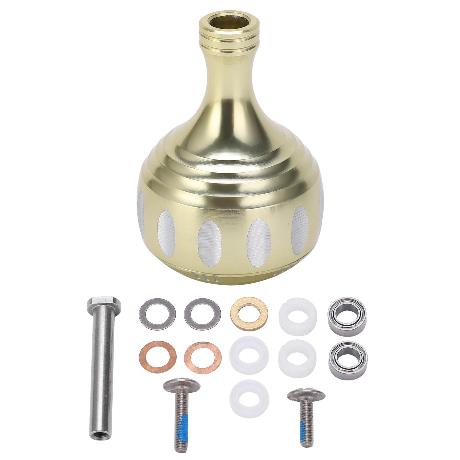 Fishine Fishing Reels Aluminum Alloy Holding Pill Lightweight Reel Handle Knob Fishing AccessoryChampagne