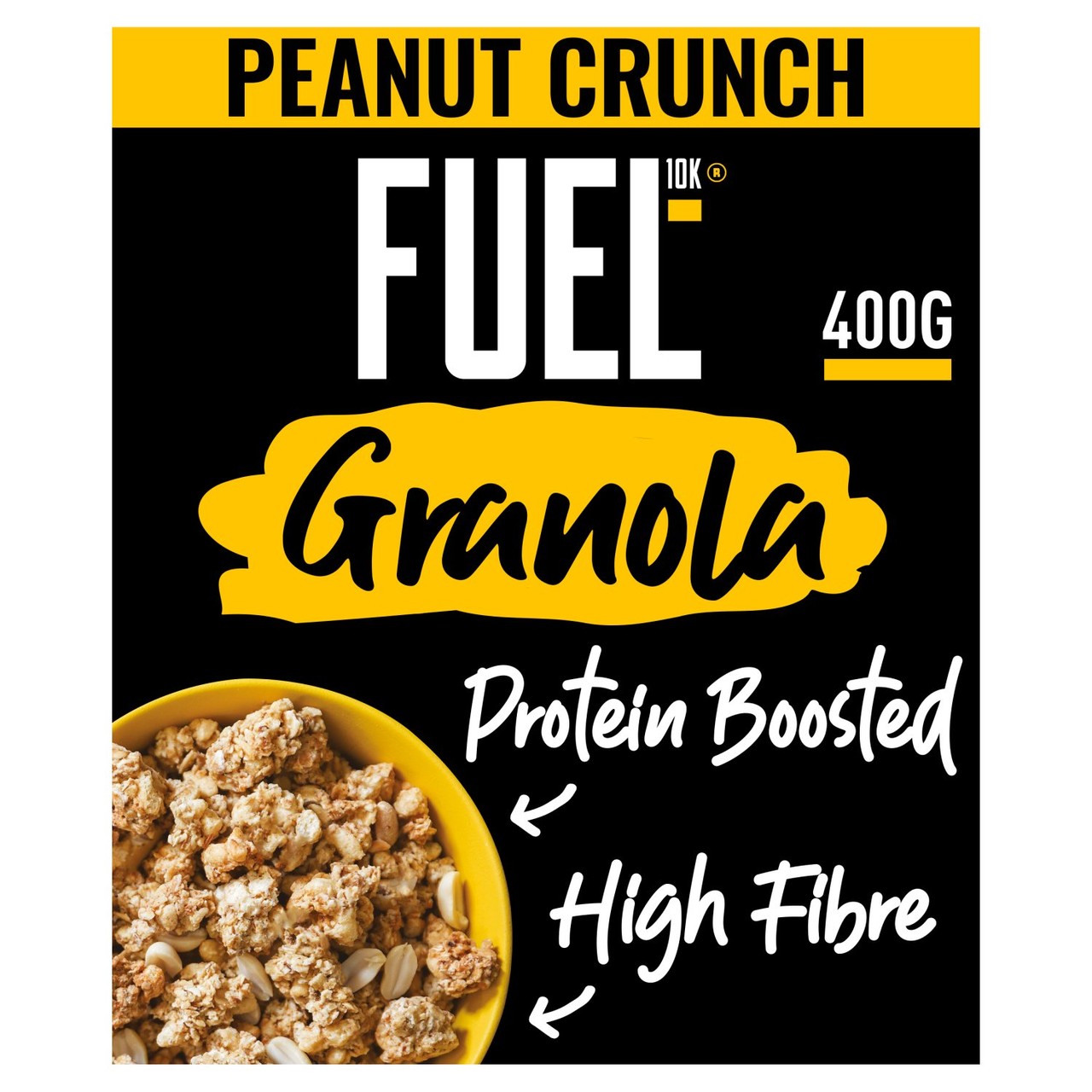 Fuel10K Protein Boosted Peanut Crunch Granola 400g