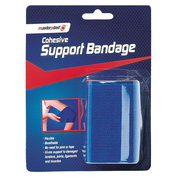 Masterplast Cohesive Support Bandage - Blue