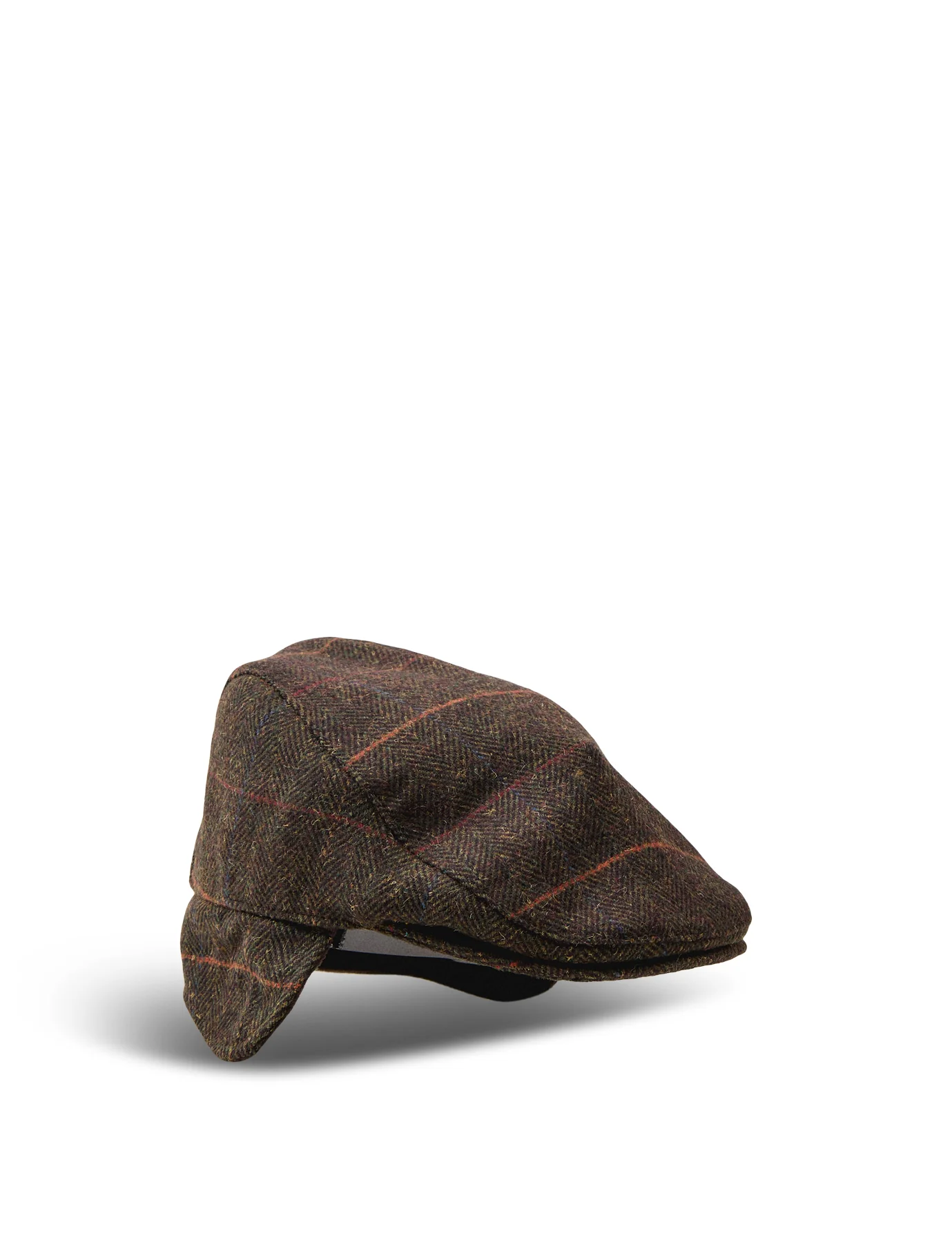 Barbour Cheviot Flat Cap - M, OLVHRNGBN