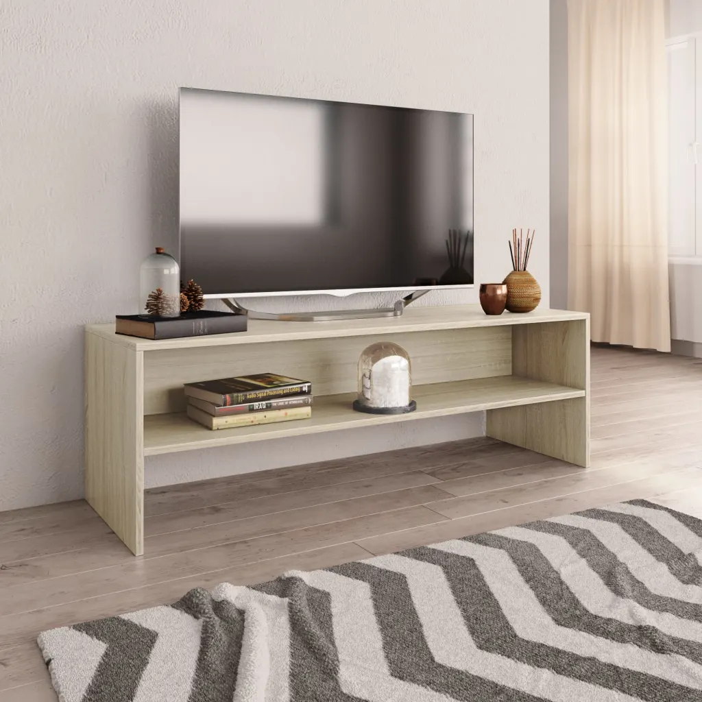 VidaXL TV Cabinet Sonoma Oak 120x40x40 cm Chipboard