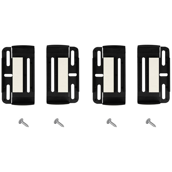 Erich Utsch Eufab 17028 Licence plate holder black plastic 2x16x27 cm for car ...