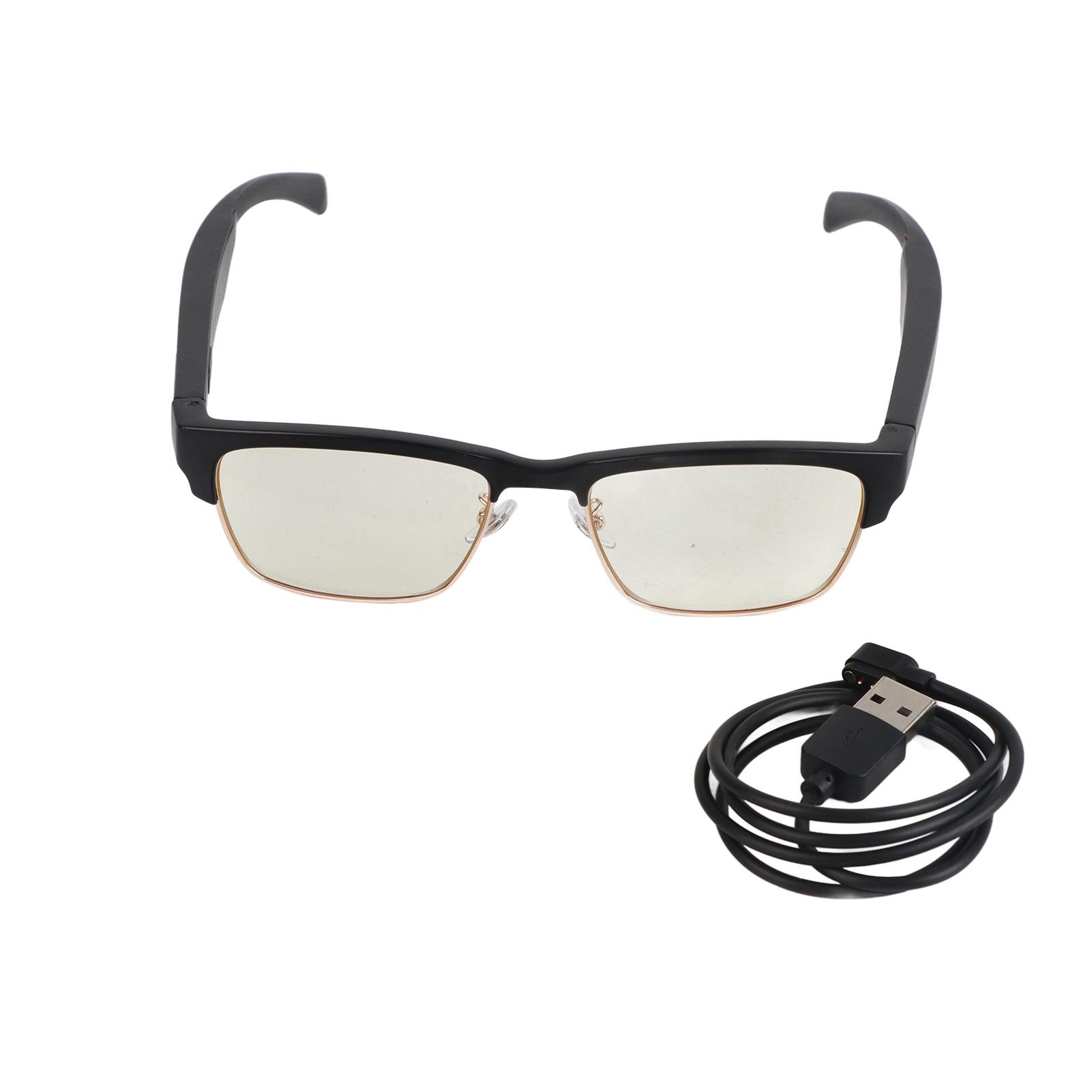 3d Printing Machine Air Conduction Smart Bluetooth Glasses Stereo HD Calls Noise Reduction P5 Waterproof Touch Switch gold