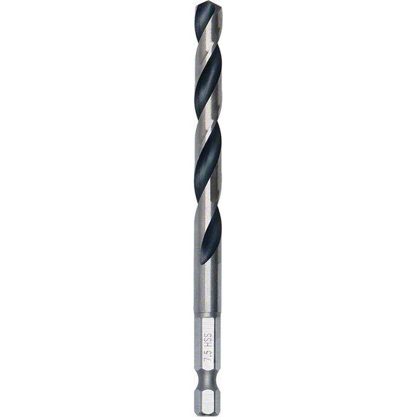Bosch Accessories Hss Pointteq Hex Drill Bit - 7.5mm