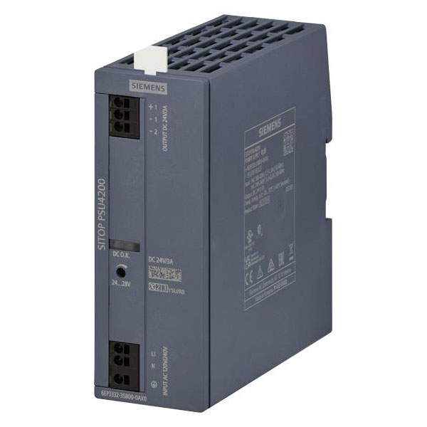 Siemens PLC Power Supply for use with AS-I Power Supply Unit, 125 x 50 x 125 mm, 3RX950