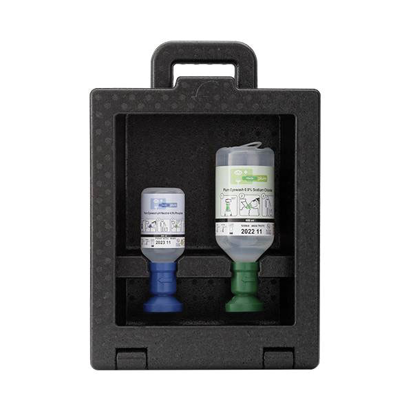 B-SAFETY GmbH Ibox Wall Box With Vision Panel And Carrying Handle 2 X 500 Ml 0.9