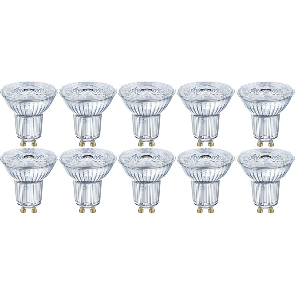 OSRAM reflector LED bulb GU10 4.3W 4000K 350lm 10x