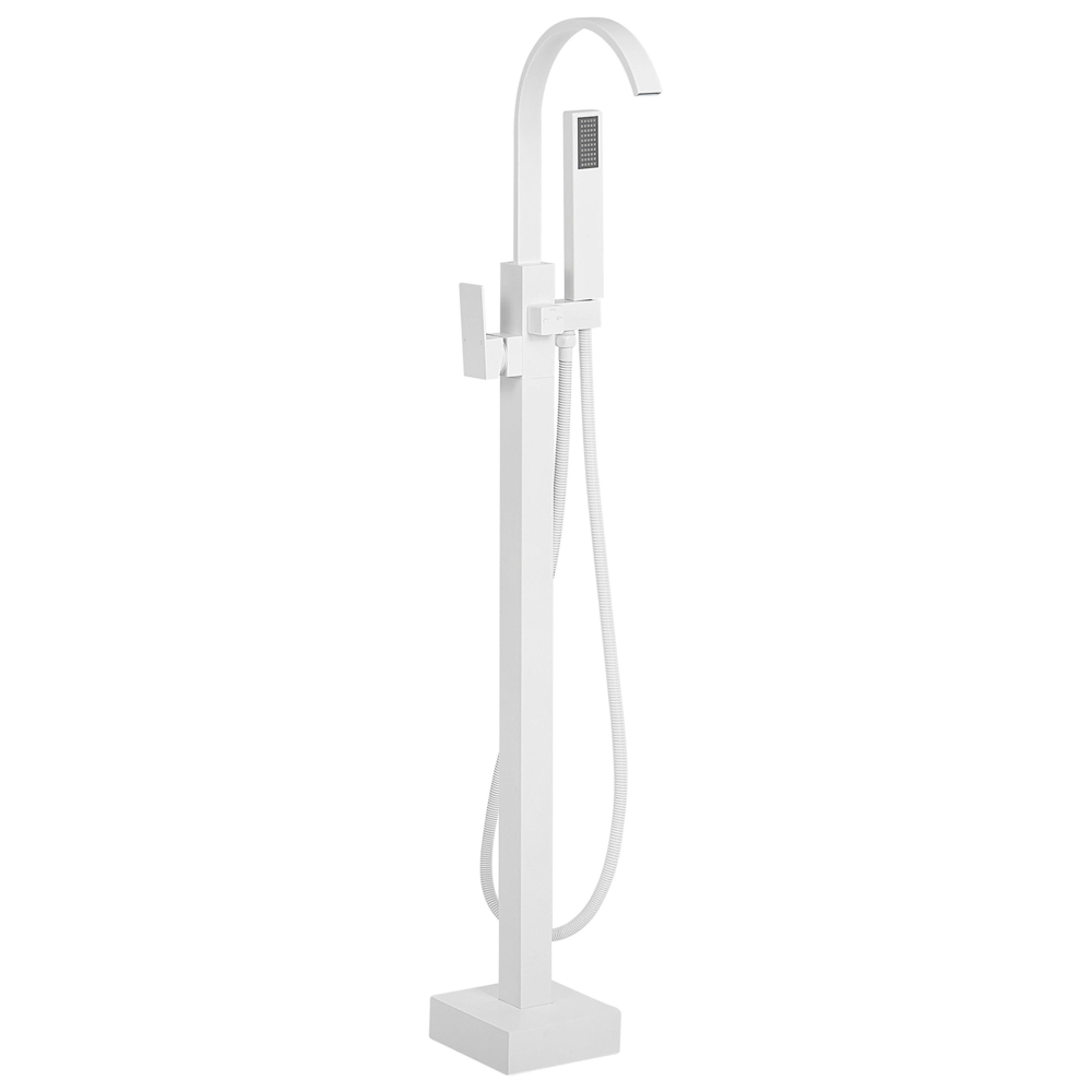 Beliani Freestanding Bathtub Faucet Ribbon White