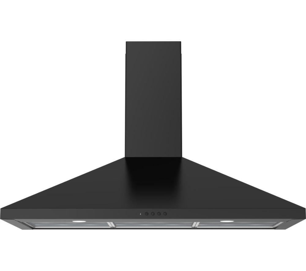 Leisure H1001pk Chimney Cooker Hood - Black, Black