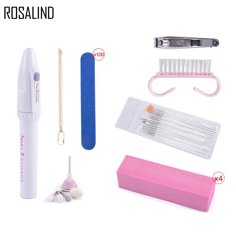 Nailwind Nail Art Manicure Tools Set Nail Files Cuticle Nail Brush Professional Gel Tools