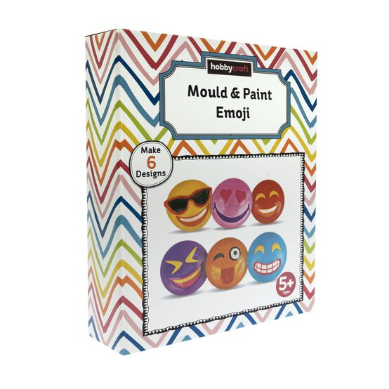 Hobbycraft Emoji Mould and Paint Kit
