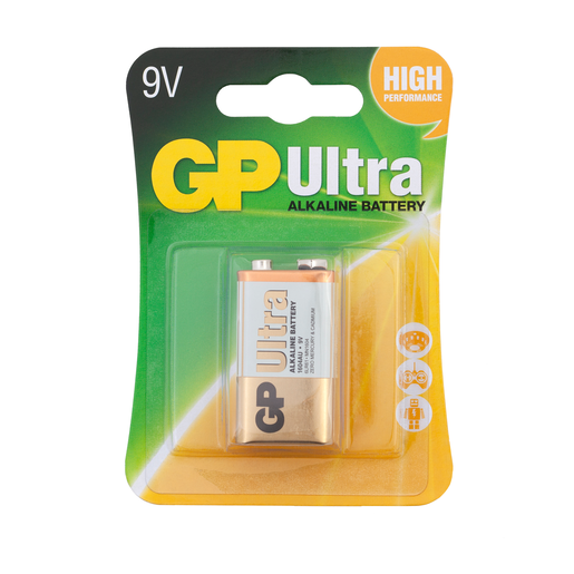 Grey Pneumatic GP Batteries Ultra Batteries C Pack of 1, White