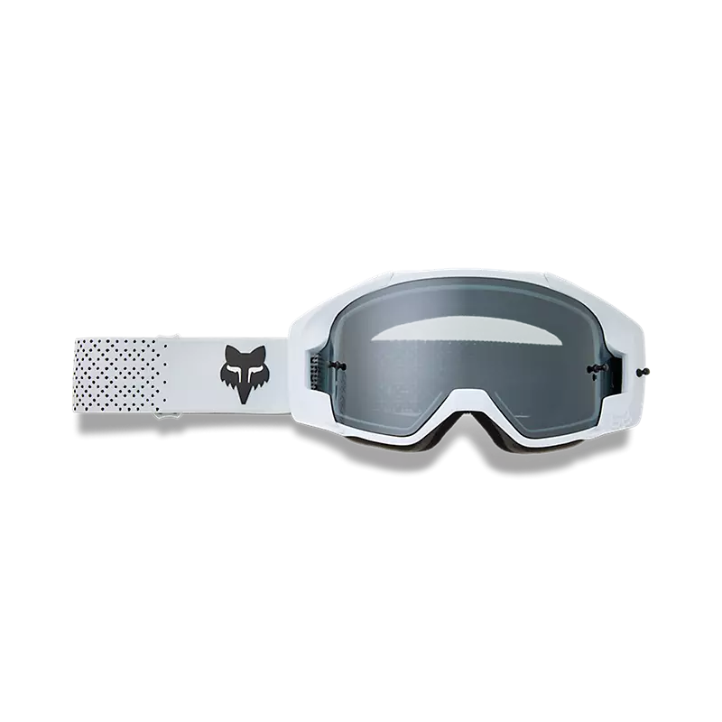 Fox Racing Vue Core Mirrored Lens Goggles in White