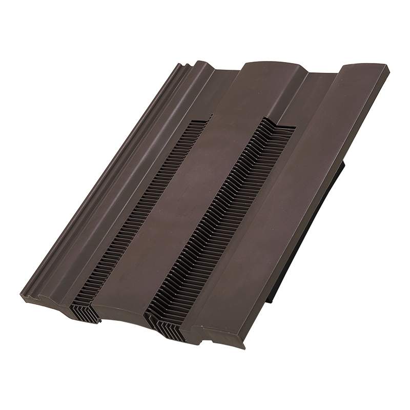 HAMBLESIDE DANELAW Renown Flush Fit Roof Tile Vent - Brown HD TV15/7-B
