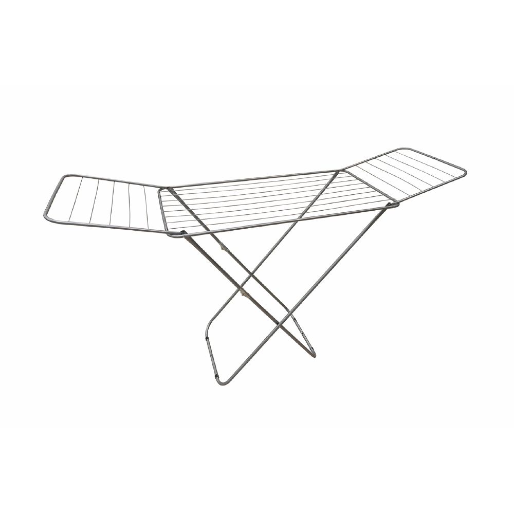 Senza MarcaGenerico Stendino pieghevole richiudibile in metallo 20 mt per asciugatura panni