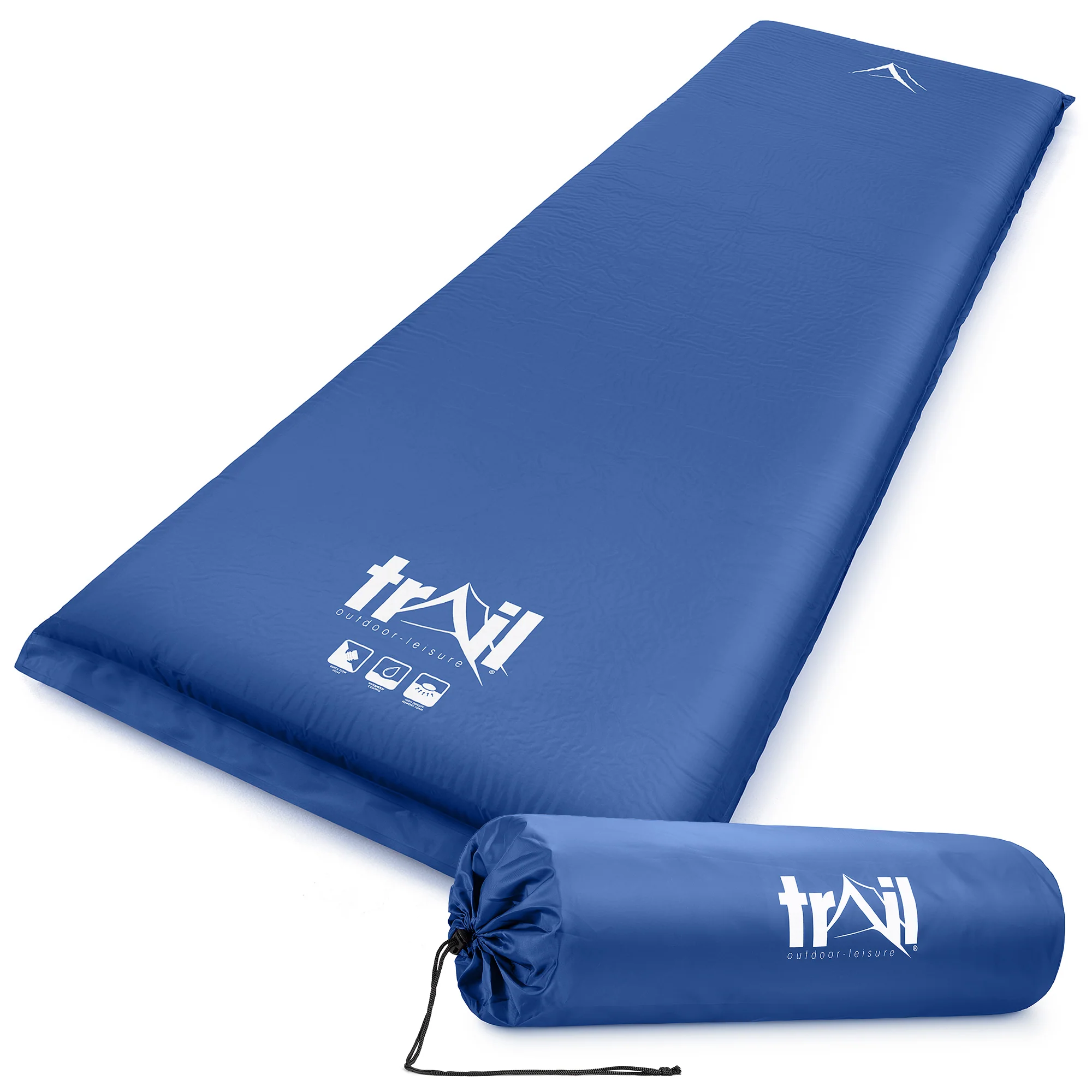 TRAIL Extra Wide Self Inflating Sleeping Mat (10cm)