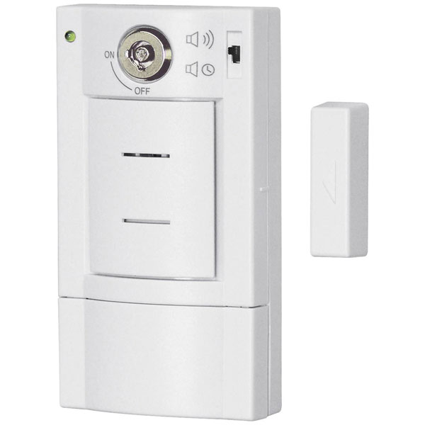 Conrad Electronic International Pentatech 33609 Dg6 Door Alarm 95 Db, Key Arming, Easy Install