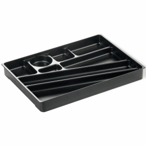 Durable Idealbox Desk Drawer Organiser Tray Black