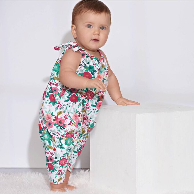 Simplicity Baby Rompers Sewing Pattern, 8894