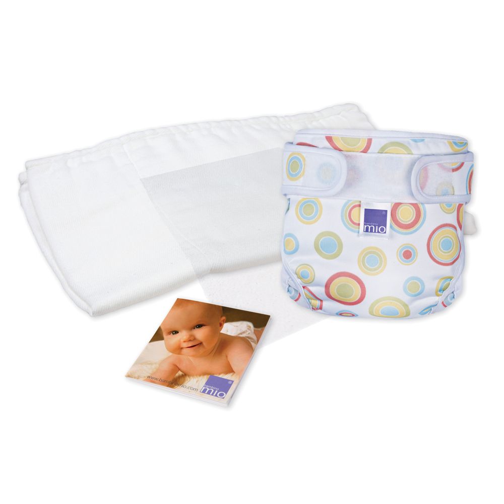 Bambino Mio Trial Pack-Medium (7-9 kgs: 16-21lbs) in White