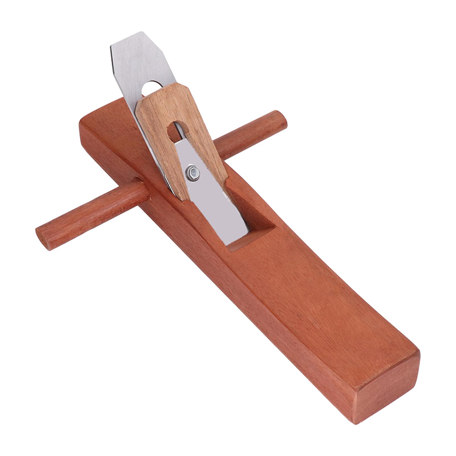 TOMTOP JMS Woodworking Hand Planer 55# Steel Padauk Mini Wood Manual Planes Carpenter Woodcraft Tool