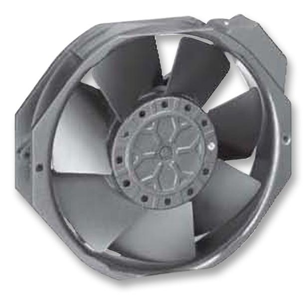 EBM-PAPST W2E142 Series Axial Fan, 115 V ac, AC Operation, 330m³/h, 27 → 28W, 172 x 150 x 38mm