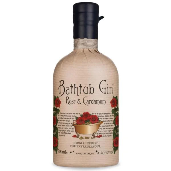 Bathtub Gin - Rose & Cardamom 3cl Sample Flavoured Gin