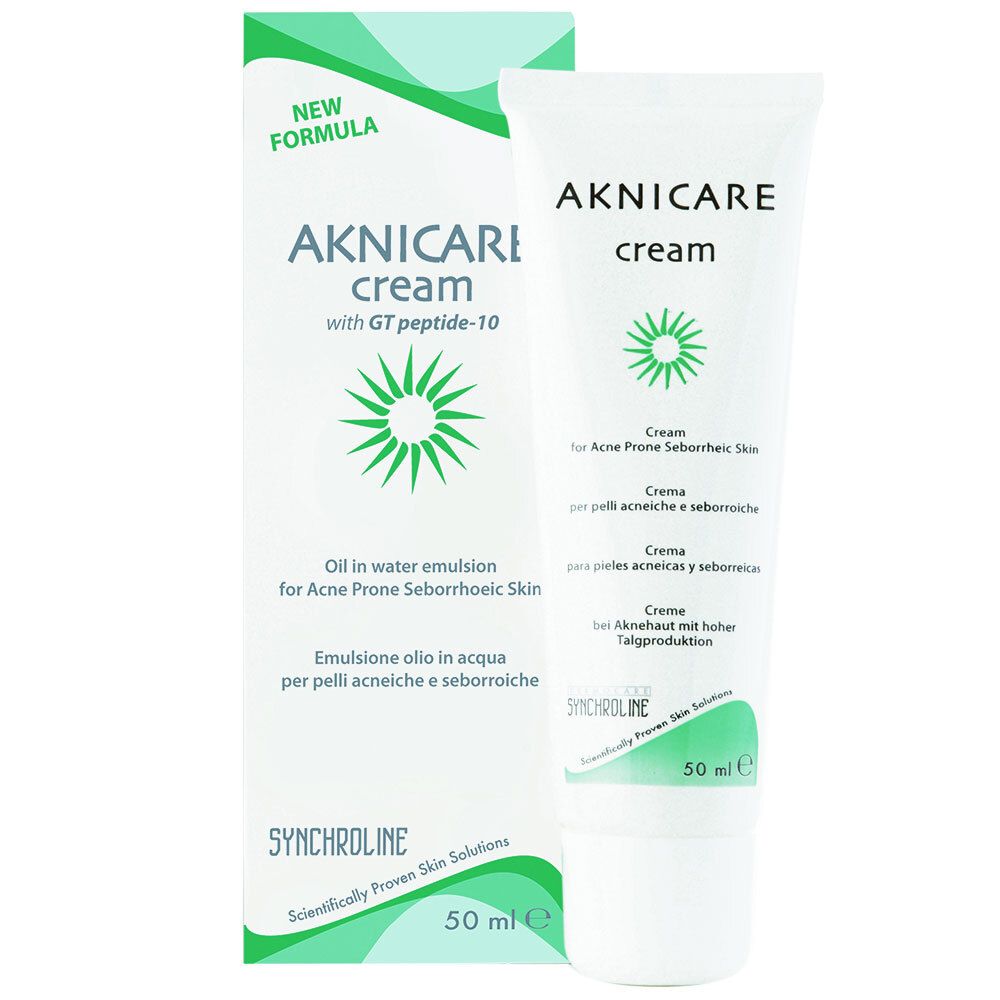 General Topics Srl Synchroline  Aknicare Cream for Acne Prone Seborrhoeic Skin 50 ml