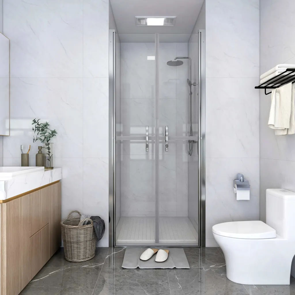VidaXL Shower Door Clear ESG 76x190 cm