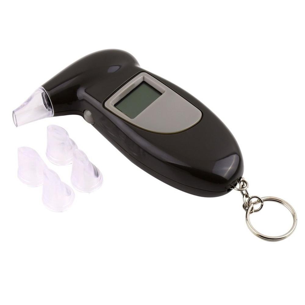 PHYUN-autoparts Hand-held Digital LCD Breath Breathalyzer Test Alcohol Tester Analyzer Detector
