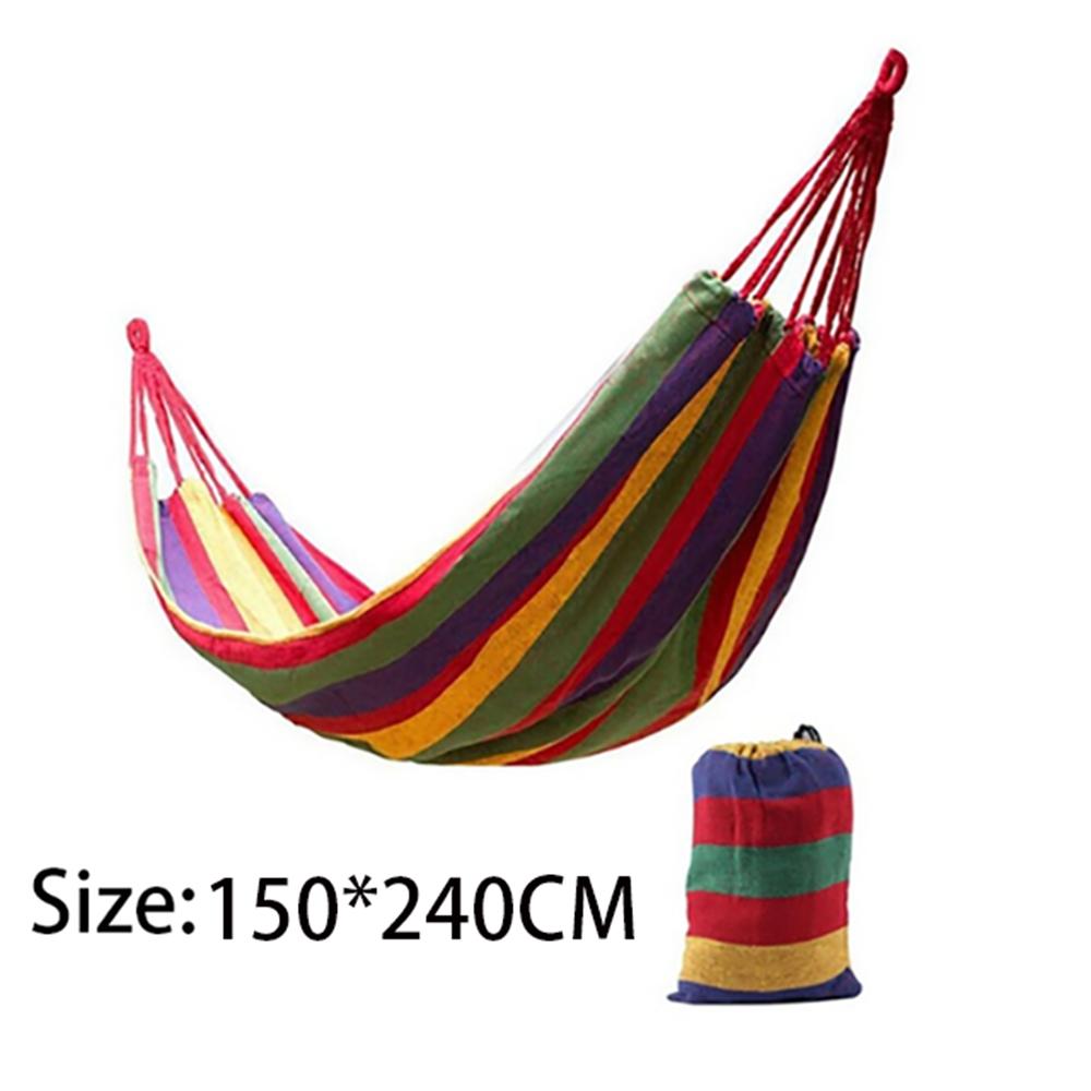 Binchi Outdoor Product Camping hammocks - Portable hammocks Single or double hammocks Outdoor and indoor camping accessories with slings and hooks