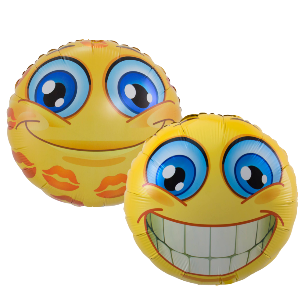 Folat Ballonnen Duo Smiley Balloon