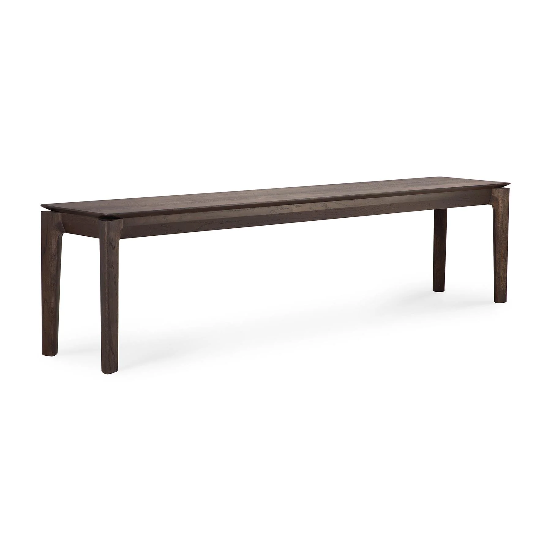 Ethnicraft Bok Bench - Oak brown / Extra large : 186cm Benches Ethnicraft Designer Furniture From Holloways Of Ludlow