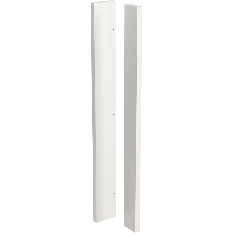 Kitchen Kit Kitchen Unit Corner Post - Ultra Matt White / Matt