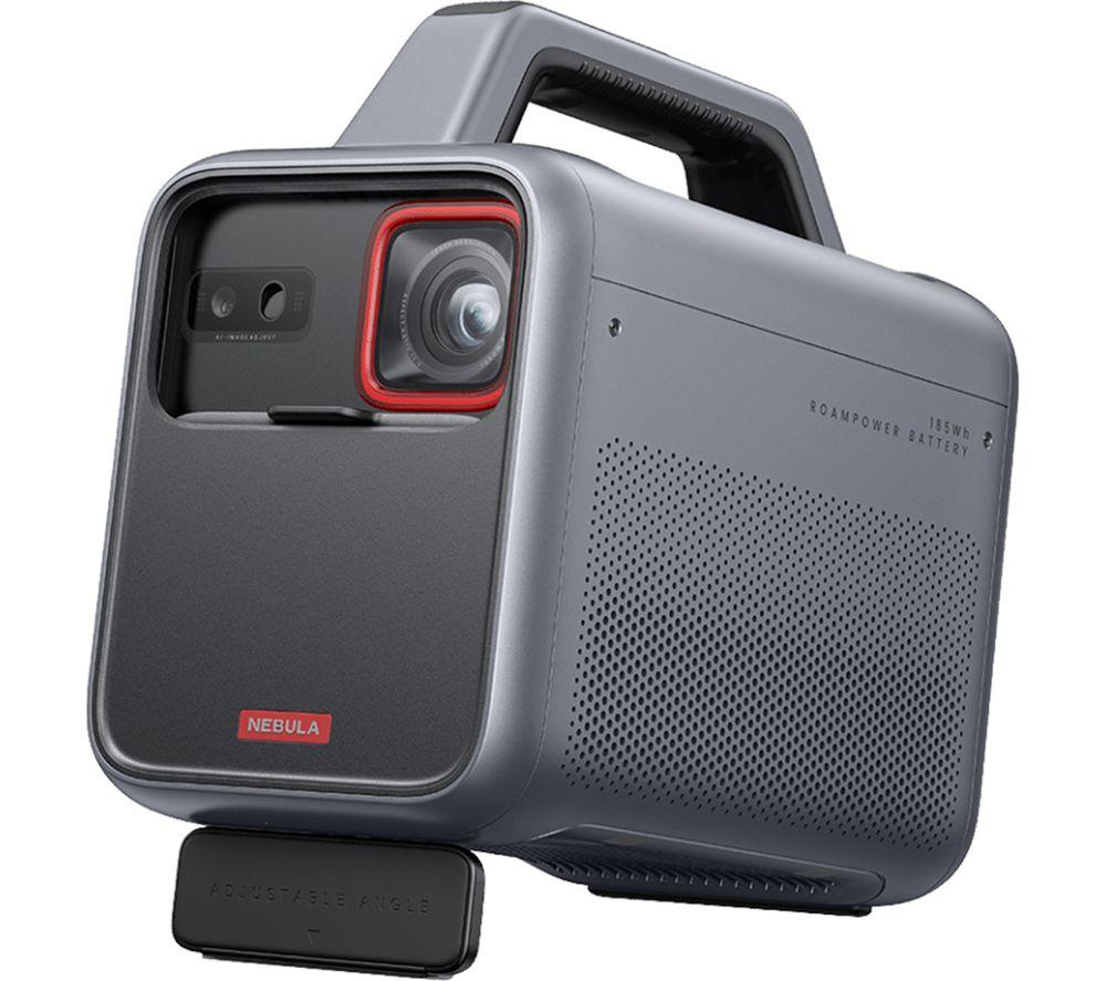 Nebula Mars 3 Smart Full Hd Portable Projector, Red,silver/grey