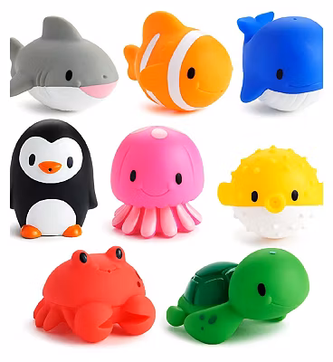Munchkin Bath Squirters Ocean Buddies 8PK
