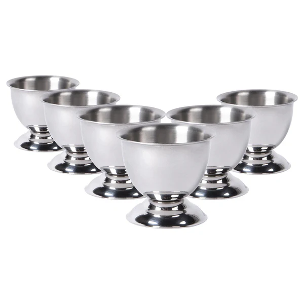  Stainless Steel Egg Cup - 6pc