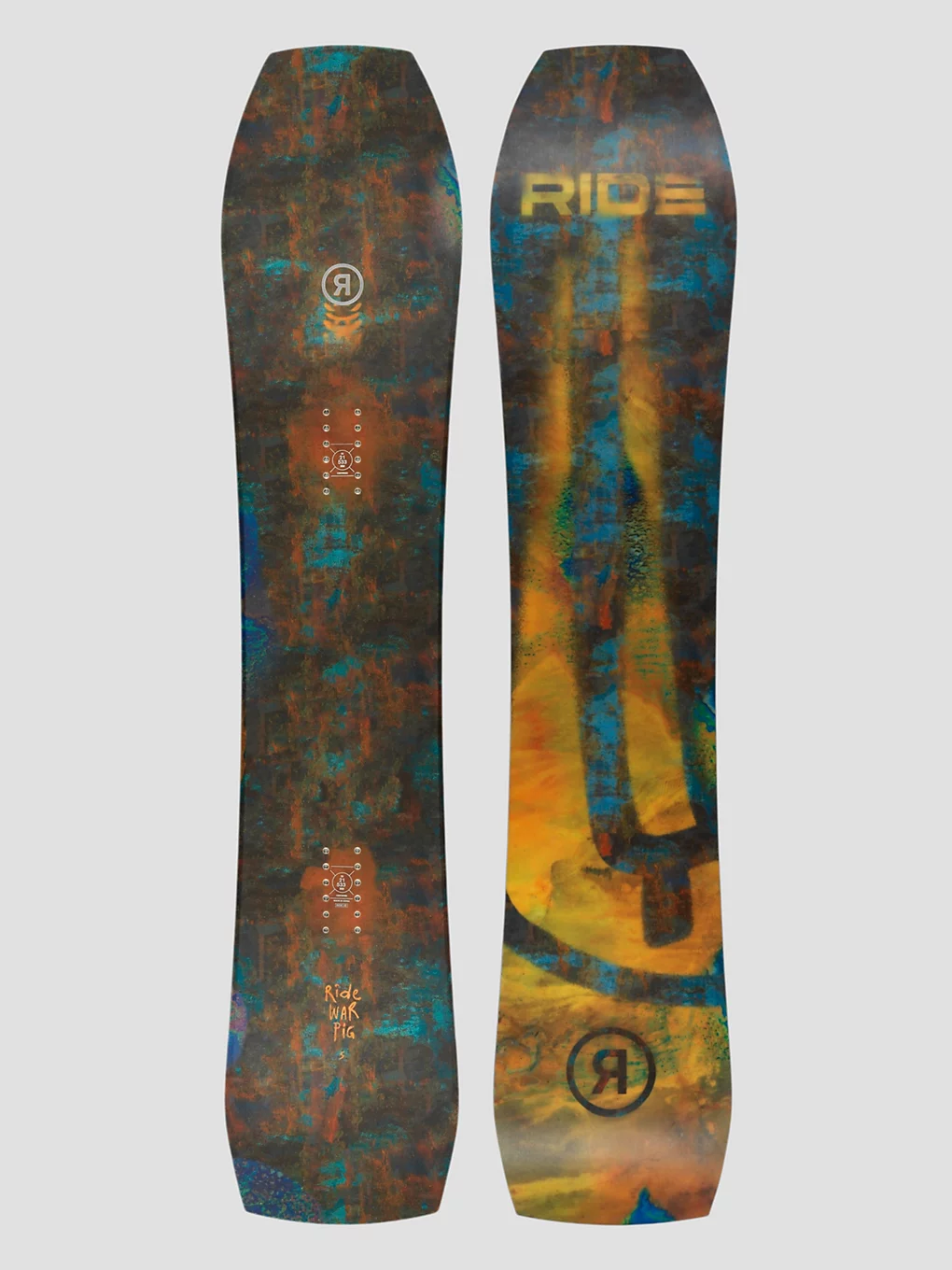 Ride Snowboards Warpig 154 / Multicolour / ONE